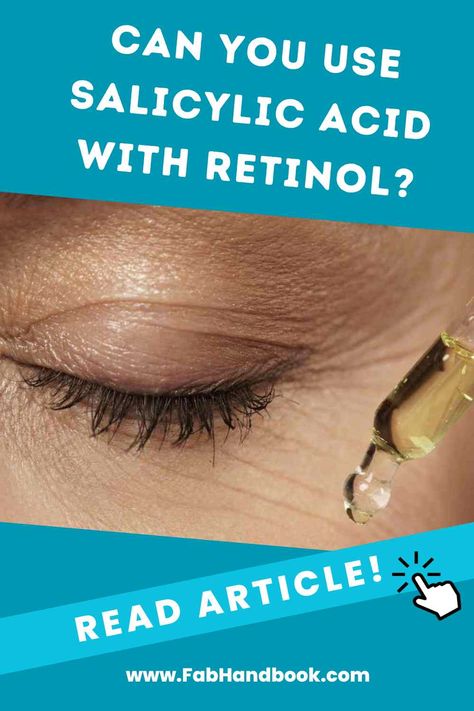 Are you trying to fight breakouts and wrinkles at the same time? If so, here's how salicylic acid and retinol can play nice together on your skin. Retinol And Salicylic Acid, Retinol Serum, Salicylic Acid, Retinol, Skin Care Tips, Your Skin, Wrinkles, Serum, Acne