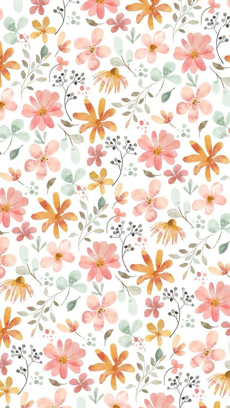 Cute Spring Wallpapers, Wallpapers Ideas, Wallpaper Iphone Boho, Phone Wallpaper Boho, Floral Wallpaper Iphone, Simple Phone Wallpapers, Simple Iphone Wallpaper, Iphone Wallpaper Pattern, בר מצווה