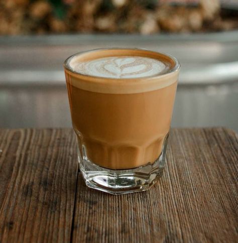 Have you walked into a coffee shop and wondered what is a cortado? And how does it compare to a latte? Here's everything you need to know. #coffee #cortado Cortado Recipe, Cortado Coffee, Coffee Shoot, Spanish Breakfast, Social Media Marketing Calendar, Rich Hot Chocolate, Cafe Library, Tea Business, Bakery Coffee Shop