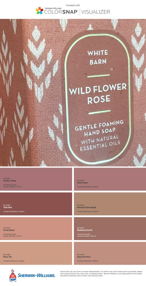 Valspar Forest Trail, Dusty Rose Kitchen Walls, Vintage Rose Paint Color, Old Rose Color Palette, Dutch Colonial Interior, Witch Living Room, Rose Paint Color, Effie Gray, Living Room Vision Board