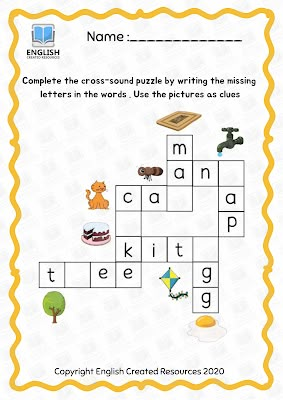 Kindergarten Crossword Puzzle Kindergarten Puzzle Worksheets, Simple Crosswords For Kids, Cross Word, Puzzle For Kindergarten, Cvc Crossword Puzzles, English Crosswords Worksheets, English Puzzles Worksheets, Cvc Puzzles Kindergarten, Find Words Puzzle For Kids