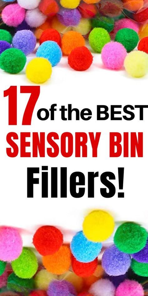 Quick Sensory Bin Ideas, Sensory Bin Supply List, Sensory Ideas For Kindergarten, Sensory Tables Ideas, Ball Study Sensory Table, Laura Numeroff Sensory Bin, Big Sensory Bin Ideas, Small Sensory Bin Ideas, Indoor Sensory Bin