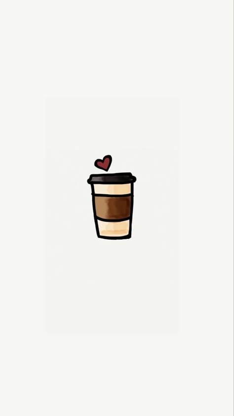 Coffee Drawings Simple, Aesthetic Coffee Drawing, Coffee Minimalist Drawing, Coffee Simple Drawing, Coffee Doodles Simple, Coffe Drawings Cute, Simple Coffee Drawing, Cartoon Coffee Cup Drawing, Coffee Drawing Easy