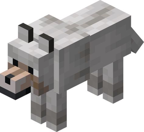 Minecraft Wolf, Biome, A Wolf, Wolves, Minecraft