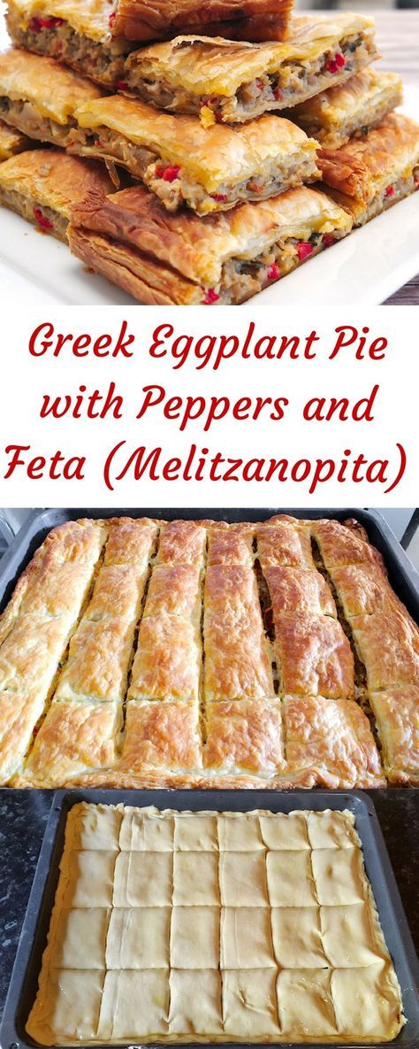 Eggplant Pie, Greek Eggplant, Cheese Table, Zucchini Pizza, Greek Foods, Bake Zucchini, Greek Cooking, Cheese Casserole, Savory Pies