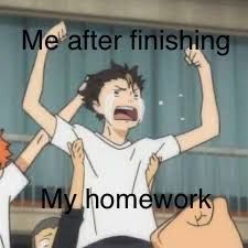 No Anime Meme, Relatable Anime Characters, Anime Meme Relatable, Anime Mood, Funny Anime Memes, Haikyuu Meme, Otaku Meme, Haikyuu Memes, Anime Funny Moments