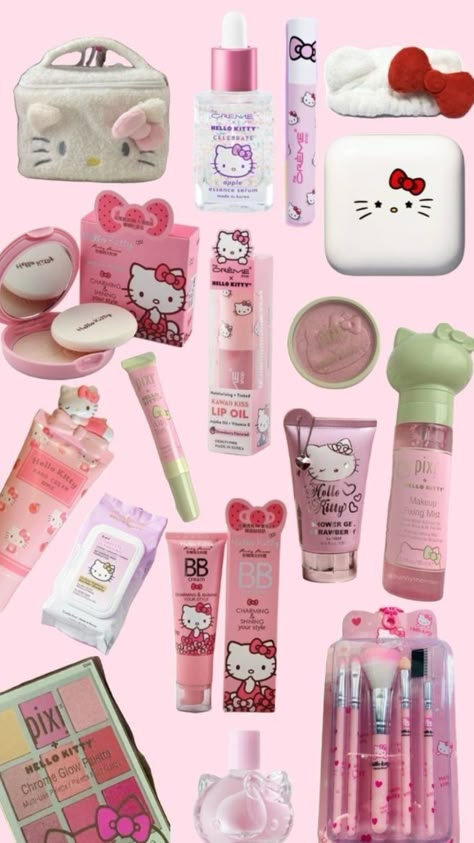 Hello Kitty Items Shops, Hello Kitty Products, Hello Kitty Room Decor, Hello Kitty Bedroom, Kitty Makeup, Images Hello Kitty, Hello Kitty Gifts, Hello Kitty Things, Hello Kitty Merchandise