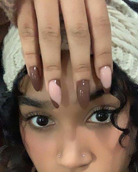 Nail Claims For Dr, Keewah Aesthetic, Nail Inspo Black Women, Nail Inspo Black, Reader Girl, Ski Slope, Bottom Heavy, Star Actress, Nose Piercings