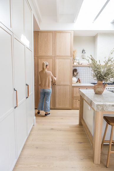 Kitchen Storage Tour - Kyal & Kara : Kyal & Kara Kyal And Kara, Food Cupboard, Timber Kitchen, Ins And Outs, August 9, The Journal, Beautiful Kitchens, Kitchen Style, Interior Design Kitchen