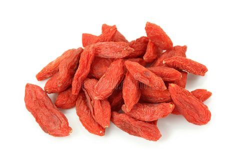 Goji berries. Isolated on white background , #spon, #berries, #Goji, #Isolated, #background, #white #ad Benefits Of Goji Berries, Berry Benefits, Best Chili Recipes, Fertility Cycle, Benefits Of Berries, Nutritional Food, Best Chili, Health Myths, Dried Berries