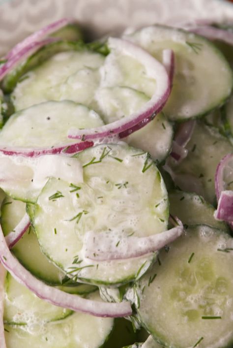 Tiktok Cucumber, Salad Tiktok, Noodle Kugel Recipe, Cucumber Salad Recipes, Beer Cheese Recipe, Beer Cheese Dip Recipe, Easy Cucumber Salad, Schnitzel Recipes, Braised Red Cabbage