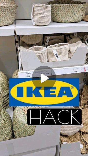 Ikea Organisation, Ikea Hacks Ideas, Ikea Basket, Ikea Organization Hacks, Ikea Craft Room, Ikea Crafts, Room Maker, Ikea Kallax Hack, Hacks Ikea