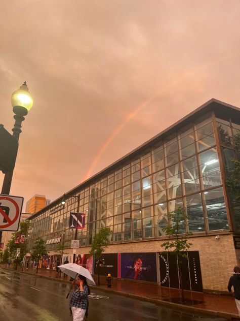 #northeasternuniversity #rainbow #pretty #aesthetic Northeastern Aesthetic, Northeastern University Aesthetic, Boston Life, University Motivation, Study Pics, Lancaster University, Northeastern University, University Aesthetic, Taste Food