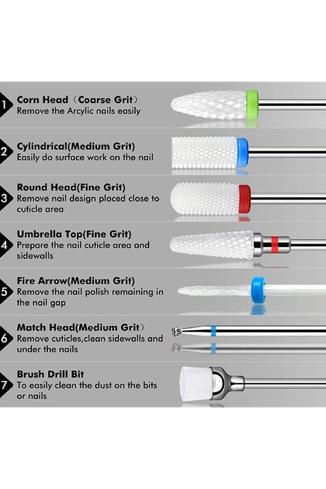 Nail Shaping, Nail Tech School, Acrylic Nail Drill, Acrylic Nail Supplies, Acrylic Gel Nails, Business Nails, Acrylic Nails At Home, Nail Equipment, Nail Courses