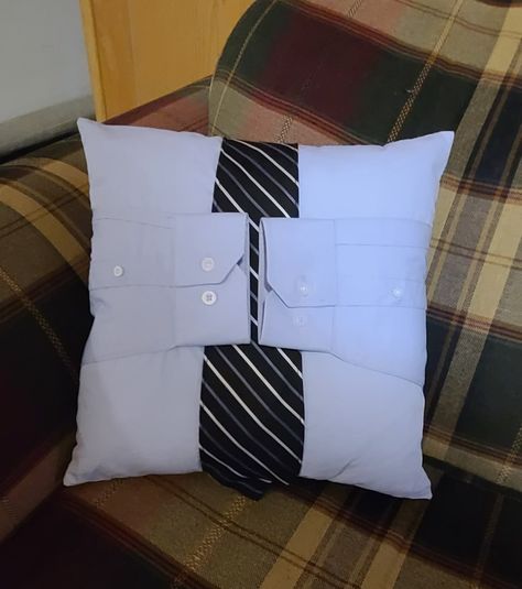 White Shirt And Tie, Hug Pillow, Shirt And Tie, Shaped Pillow, Memory Pillows, Man Quilt, Shirt Tie, Sports Uniforms, No Limit