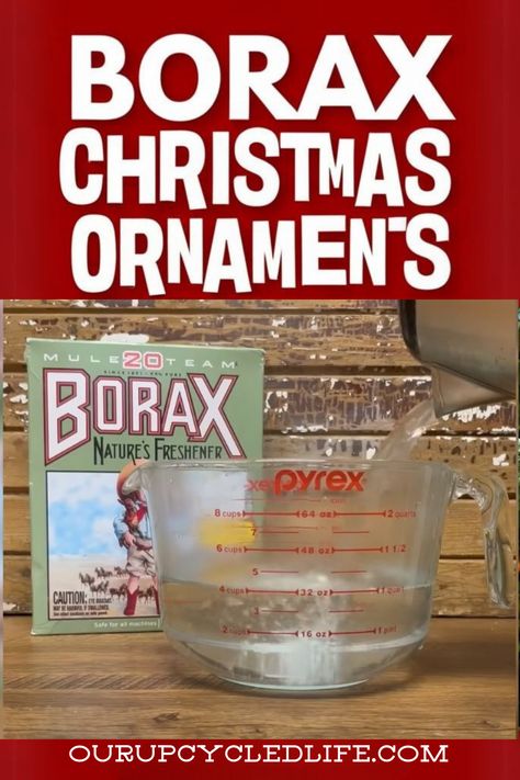 Elevate your holiday decor with DIY Christmas Decorations using Borax! 🌟 Discover simple and festive crafts that bring a touch of sparkle to your festivities. From crystal ornaments to charming snowflakes, these projects are easy and enchanting. Get ready for a crafty Christmas! 🎁❄️ #ChristmasCrafts #DIYDecor #BoraxCrafts #HolidayCrafting Clear Plastic Christmas Ball Ornament Ideas, Diy Crystal Ornaments Christmas, Borax Crystal Ornaments Diy, Borax Icicle Ornaments, Borax Ornaments Christmas, Upcycling Christmas Ornaments, Hydro Dipping Christmas Ornaments, Crystal Tree Ornaments, Borax Crystals Diy Christmas