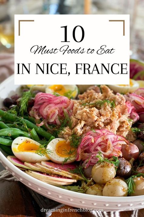 Discover the best foods to try in Nice, France! Dive into our guide for top local dishes, flavors, and culinary secrets. Click to explore and taste the magic! French Recipes Dinner, French Chicken Recipes, Food In French, French Side Dishes, French Recipes Authentic, French Dinner Parties, French Cuisine Recipes, French Cooking Recipes, French Dinner