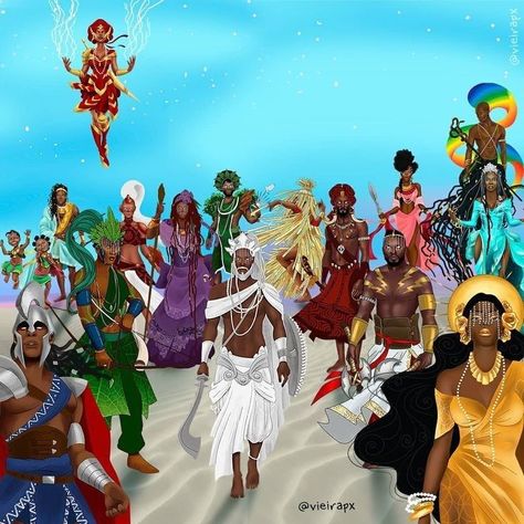 Yoruba Deities, Yemaya Orisha, Yoruba Orishas, Orishas Yoruba, African Mythology, African Spirituality, Arte Punk, Men Photoshoot, Wallpaper Pc