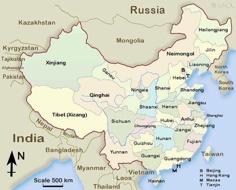 China Province Maps in English | You can also click on the name of a Province for more information in ... Landscape China, China Trip, China Map, About China, Asian History, Map Travel, How To Speak Chinese, World Geography, China Hong Kong