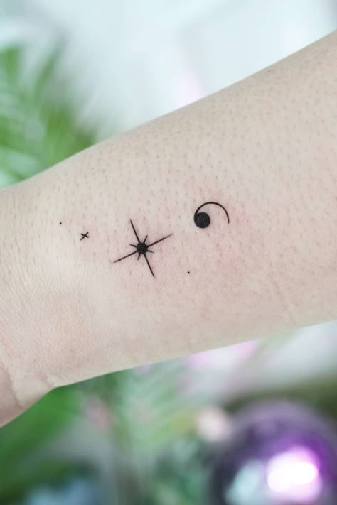 30+ Popular Semicolon Tattoo Ideas Semicolon Tattoo Planet, Bird Semicolon Tattoo, Small Semi Colon Wrist Tattoo, Semicolon Tattoo Design, Tattoo Designs With Semicolon, Creative Semi-colon Tattoo Ideas, Discreet Semi-colon Tattoo Ideas, Small Butterfly Semicolon Tattoo, Cool First Tattoos