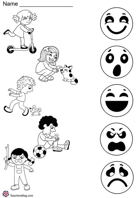 Anger Preschool Activities, Match The Emotions Worksheet, Emotion Activities For Kindergarten, Free Emotions Printables, Feelings Worksheet Preschool, Emotions Worksheet Preschool, Emotion Preschool, Feelings Worksheets For Kids, Emotions Art Preschool