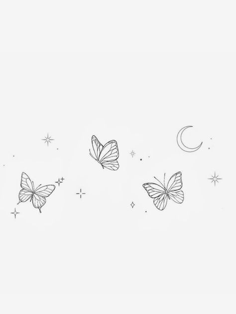 Small Pretty Tattoos, Tattoos For Girls, Girly Tattoos, Simplistic Tattoos, Tat Ideas, Pretty Tattoos, Tiny Tattoos, Butterfly Tattoo, Simple Tattoos