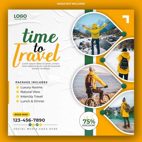 Profile Design Ideas, Travel Post Design, Travel Agency Social Media, Agency Social Media Post, Travel Advertising Design, Tourism Design, Agency Social Media, Travel Creative, Travel Post