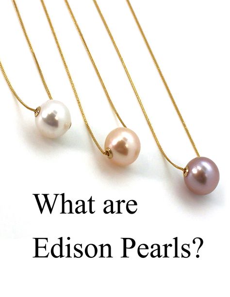 Edison Pearls are a ground-breaking achievement in the farmed pearl industry. Named after notable inventor Thomas Edison, who once proclaimed “there are two things Edison Pearl Necklace, Edison Pearls, Trending Jewelry, Thomas Edison, Ground Breaking, Diamonds And Pearls, Jewelry Trends, Pearl Jewelry, Freshwater Pearls