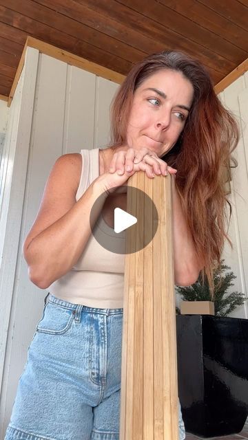 Candace | HOME: Design & DIY on Instagram: "I have this idea for a twist on traditional crown moulding using pole wrap! I took a risk and ordered a form of “bamboo tiki wrap” that took one day to ship and was at least half the price. So far ITS WORKING… next up is install and seeing how it looks on the wall. Don’t tell the authorities bc it really feels illegal that I found this hack 😂🚔!! Comment FUGITIVE for the link to be sent directly to your DMs!   Paint party, pole wrap, moulding, crown moulding, kids room, power of paint, one room challenge, room makeover" Pole Wrap, Bamboo Wrap, Bamboo Poles, Crown Moulding, Rope Wrapped, One Room Challenge, Room Challenge, Wall Molding, Furniture Hacks