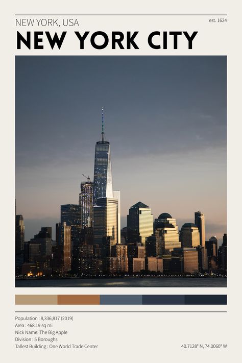 Nyu Posters, Poster Prints New York, New York Background Wallpapers, City Posters Aesthetic, Nyc Poster Aesthetic, New York Vintage Poster, New York Vibes Aesthetic, Wall Prints New York, New York Poster Aesthetic