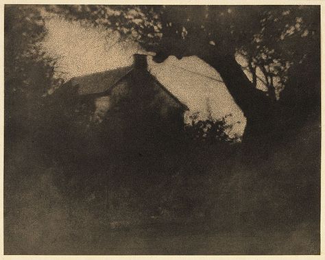 House on the Hill,  Alvin Langdon Coburn , 1904 Hello Photo, Landscapes Paintings, Williamsburg Bridge, House On The Hill, Cleveland Museum Of Art, Image Bank, Abstract Photographs, App Covers, Aesthetic Pastel