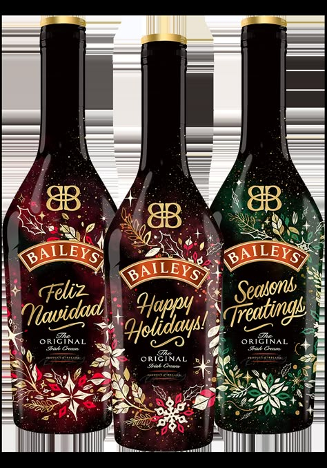 Baileys Original Irish Cream | Baileys Irish Cream Baileys Holiday Drinks, Baileys Alcohol, Christmas Holiday Drinks, Bailey's Recipes, Low Point Baileys Irish Cream, Baileys Christmas, Cocktails With Baileys Irish Cream, Make Your Own Baileys Irish Cream, Holiday Bars