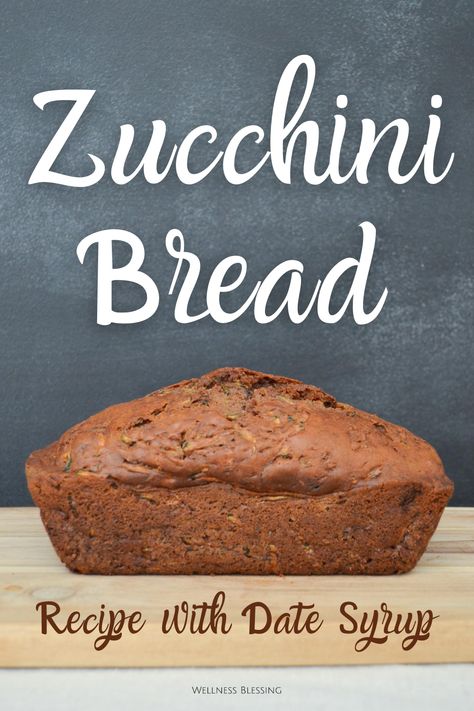 Zucchini Bread with Date Syrup Recipe | by Kara Maria Ananda | Jul, 2020 | Medium Date Syrup Recipe, Date Syrup Recipes, The Best Zucchini Bread, Date Bread, Squash Bread, Best Zucchini Bread, Best Zucchini, How To Cook Zucchini, Date Syrup