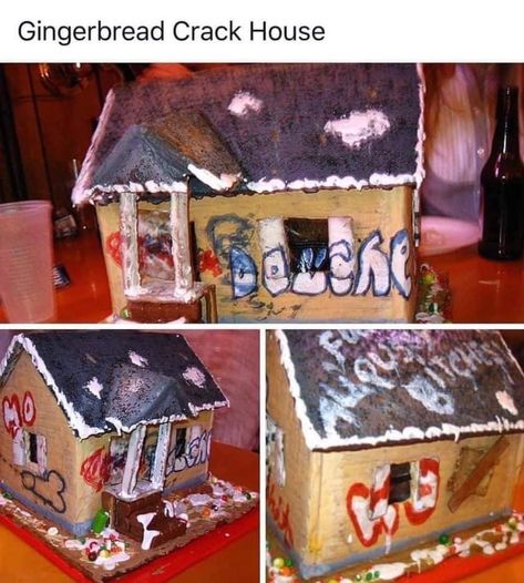 Unique Gingerbread House Ideas Funny, Gingerbread House Funny, Gingerbread House Contest Ideas, The Best Gingerbread House, Best Gingerbread House, Celebrating Yule, Gingerbread Contest, Gingerbread House Contest, Gingerbread Competition