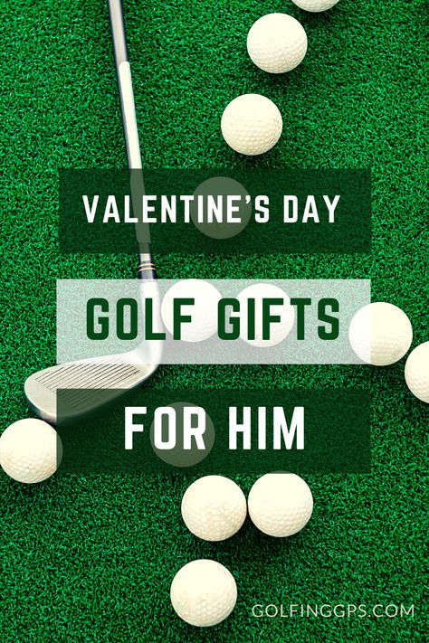 Did you forget to give your partner a Valentine's Day gift? Don't fret! We've put together some ideas for how to get your partner who love golf a sweet Valentine's Day gift — even if you're late! Golf Themed Valentines Day Gift, Valentines Golf Gifts For Him, Golf Valentines Gift For Him, Golf Boyfriend Gifts, Men Valentine Gifts, Golf Valentines Gift, Golf Valentines, Men Golfing, Golf Gifts For Him