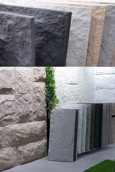 House Exterior Cladding, Faux Stone Wall Panels, Faux Stone Walls, Stone Wall Panels, Faux Stone Panels, Faux Walls, Exterior Wall Tiles, Stone Tile Wall, Stone Wall Cladding