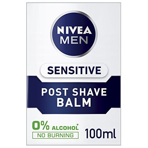 Sensitive Men, Aftershave Balm, Men's Skin Care, Nivea Men, After Shave Lotion, Spice Labels, Men's Aftershave, Skin Dryness, Shave Gel