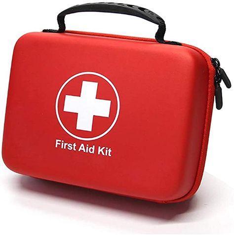 Amazon.com : Compact First Aid Kit (228pcs) Designed for Family Emergency Care. Waterproof EVA Case and Bag is Ideal for The Car, Home, Boat, School, Camping, Hiking, Office, Sports. Protect Your Loved Ones. : Sports & Outdoors Camping First Aid Kit, Emergency First Aid, Emergency Survival Kit, Family Emergency, Medical Bag, Medical Kit, Emergency Care, Emergency Supplies, Bug Out Bag