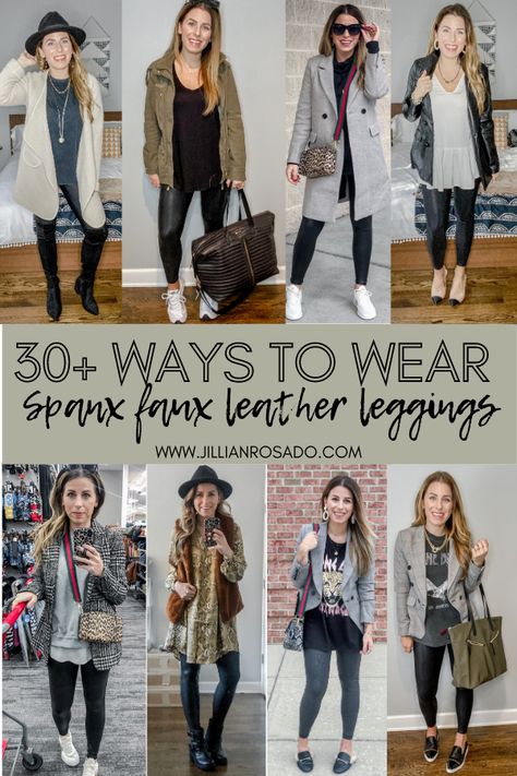 Leather Leggings Outfit Casual, Leather Leggings Outfit Fall, Outfit Tricks, Leather Leggings Outfit Night, Leather Leggings Outfit Winter, Leather Leggings Casual, Black Leather Leggings Outfit, Style Leather Leggings, Leggings Outfit Spring