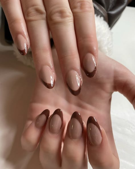 Gel Nails French, Hello Nails, Subtle Nails, Minimal Nails, Casual Nails, Soft Nails, Her Nails, Oval Nails, Minimalist Nails