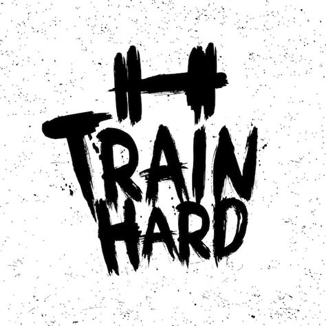 Gym Typography Design, Motivation Logo Design, Gym Typography, Gym Shirt Design, Gym T Shirt Design, Gym Tshirt Design, Fitness Graphics, Gym Designs, Quotes Lettering