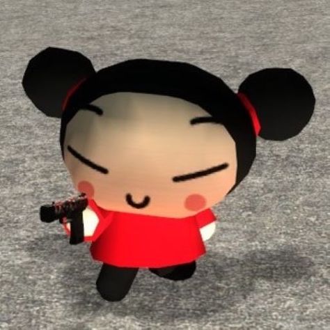 Pucca gun Fun Cartoon Characters, Pucca Profile Picture, Pucca Christmas, Pucca Matching Pfp, Pucca And Garu Matching Icons, Asian Cartoon Characters, Garu Pfp, Pucca Wallpapers, Puka And Garu