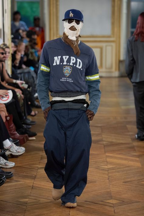 AWGE Spring 2025 Ready-to-Wear Collection at Paris Fashion Week Homeless Fashion, Asap Rocky Outfits, Asap Rocky Fashion, Lord Pretty Flacko, Mens Streetwear Outfits, Diesel Fashion, Paris Fashion Week Men, Pretty Flacko, Paris Fashion Week Runway