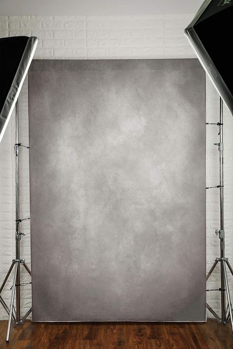 Kate 5x7ft Vintage Backdrops Abstract Grey Portrait Photo Backdrop for Photography Studio Grey Backdrop Photoshoot, Canvas Backdrop, Vintage Backdrop, Photoshoot Backdrops, Background Studio, Portrait Background, Curtain Backdrops, Texture Photography, Backdrop Ideas