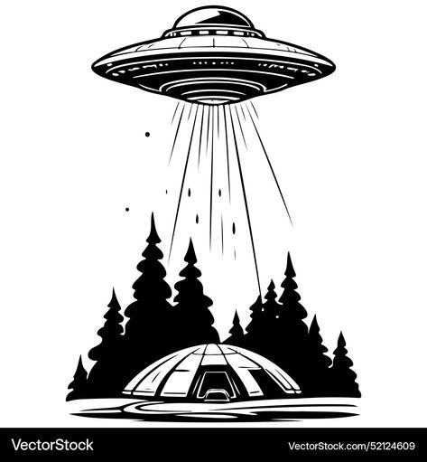 Ufo Drawing, Ufo Illustration, Outline Cartoon, Line Vector, Line Drawings, Line Drawing, Png Images, Still Life, Adobe Illustrator