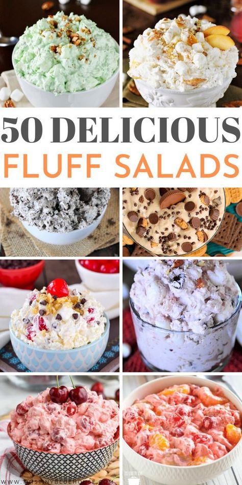 Fluff Dessert Recipes, Dessert Fluff, Fluff Recipes, Scottish Desserts, Fluff Salads, Fluff Salad Recipes, Fluff Salad, Jello Salads, Tiramisu Dessert