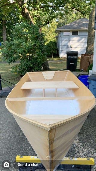 How to Make a Plywood Boat : 5 Steps - Instructables Popular Mechanics Diy, Wood Boat Building, Cedar Strip Canoe, Nautical Interior, Wood Boat Plans, Plywood Boat Plans, Wooden Canoe, Model Boat Plans, Plywood Boat