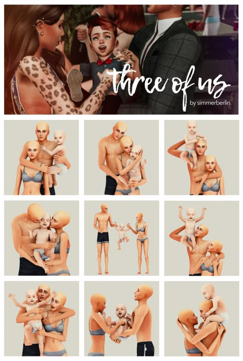 Sims 4 Cc Public Patreon, Family Of 5 Pose Pack Sims 4, Simstagram Ideas, Sims 4 Family Infant Poses, Sims 3 Infant Cc, Pose Pack Sims 4 Couple, The Sims 4 Poses Family Of 3, Ts4 Poses Family Of 3, Sims 4 Family Of Three Poses