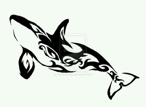 Tribal orca tattoo idea Killer Whale Tattoo, Orca Tattoo, Whale Tattoo, Whale Tattoos, Haida Art, Animal Stencil, Tattoo Templates, Doodle Tattoo, Silhouette Template