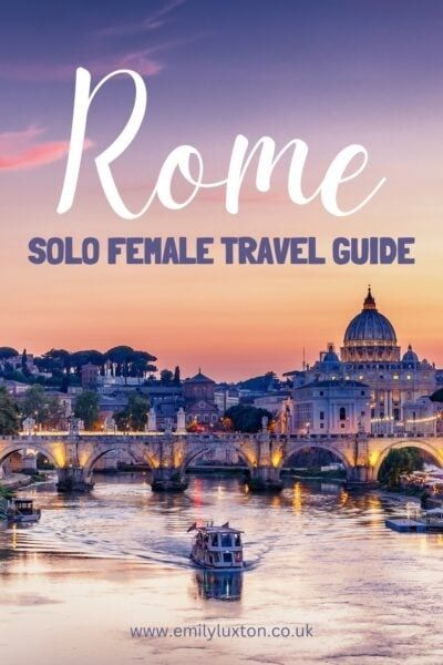 Is Rome Safe for Solo Female Travellers? Hotel Safe, Travel Italy, Rome Travel, Solo Female Travel, Packing Tips For Travel, Travel Alone, Uk Travel, Safety Tips, Rome Italy